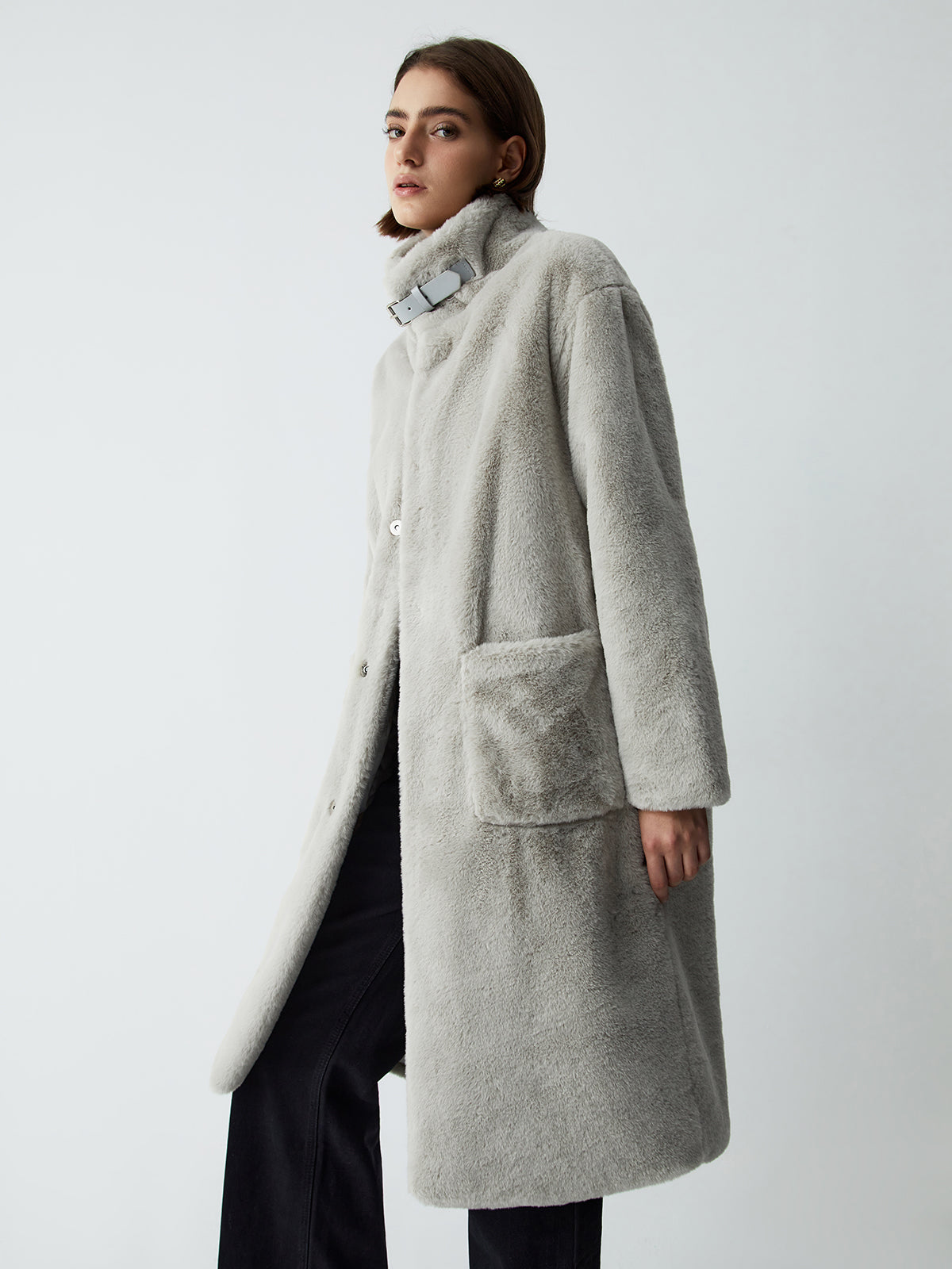 Essential Fur Fleece Coat