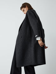 Double Face Wool Blend Coat